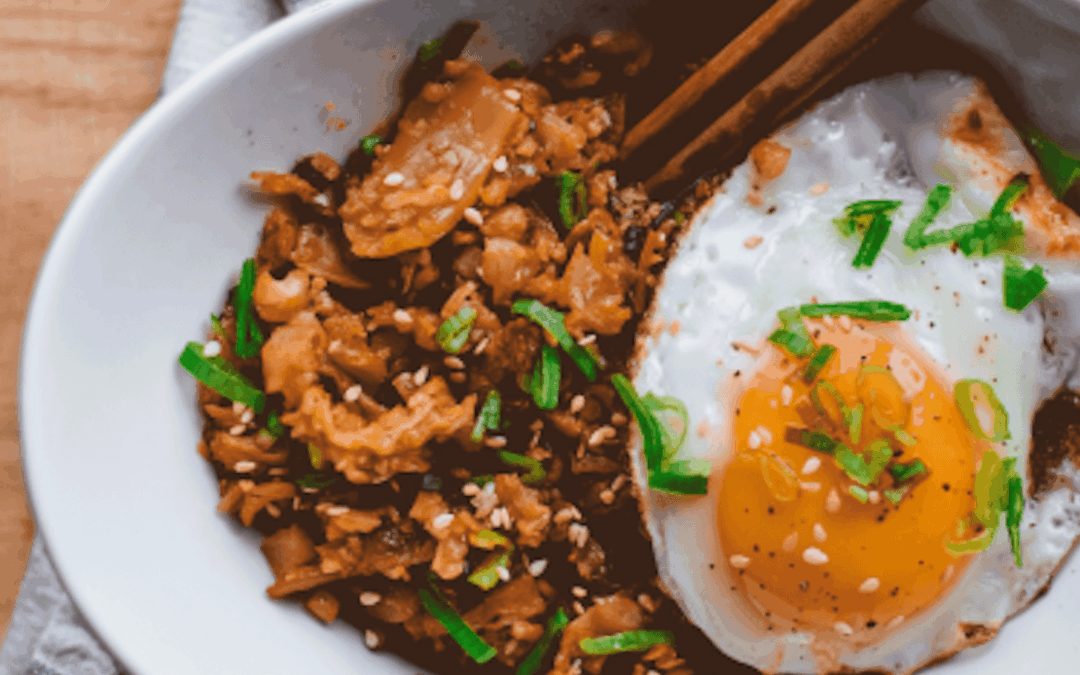 Bacon and Kimchi Fried Rice