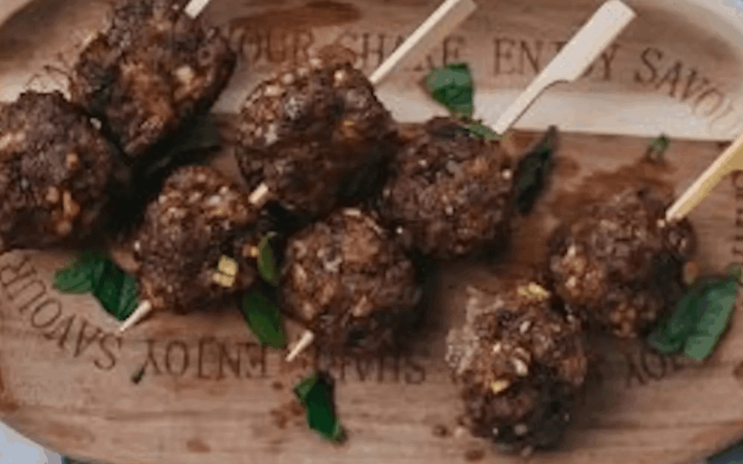 Thai Inspired Meatballs